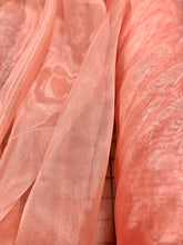 Mirror Organza - 58-60-inches Wide Peachy Coral Per 100 YD Roll